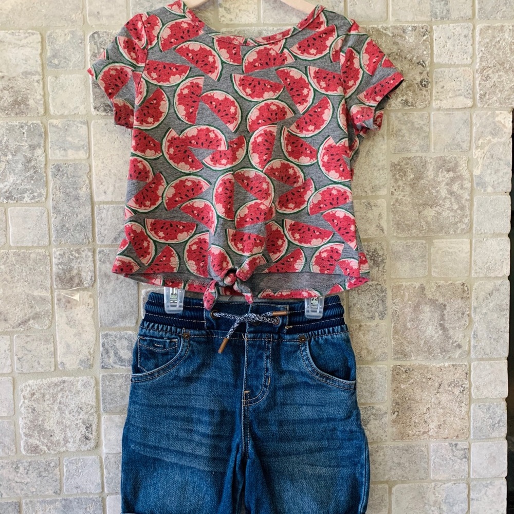 Genuine Kids by OshGosh shorts and top, Girls 3T